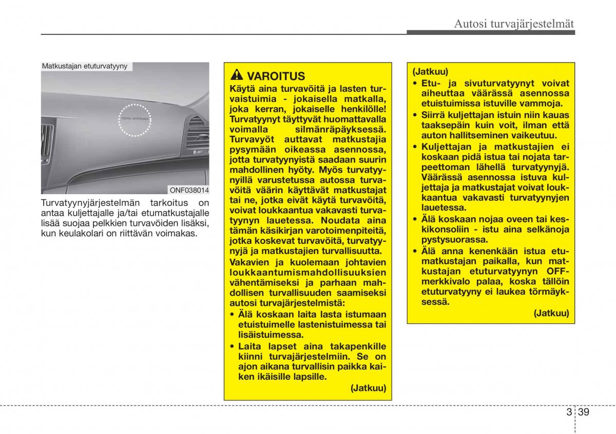 Hyundai Sonata NF V 5 omistajan kasikirja / page 60