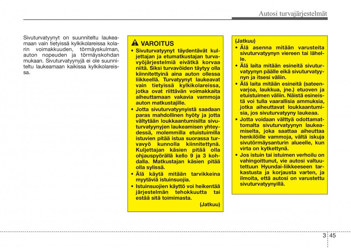 Hyundai Sonata NF V 5 omistajan kasikirja / page 66