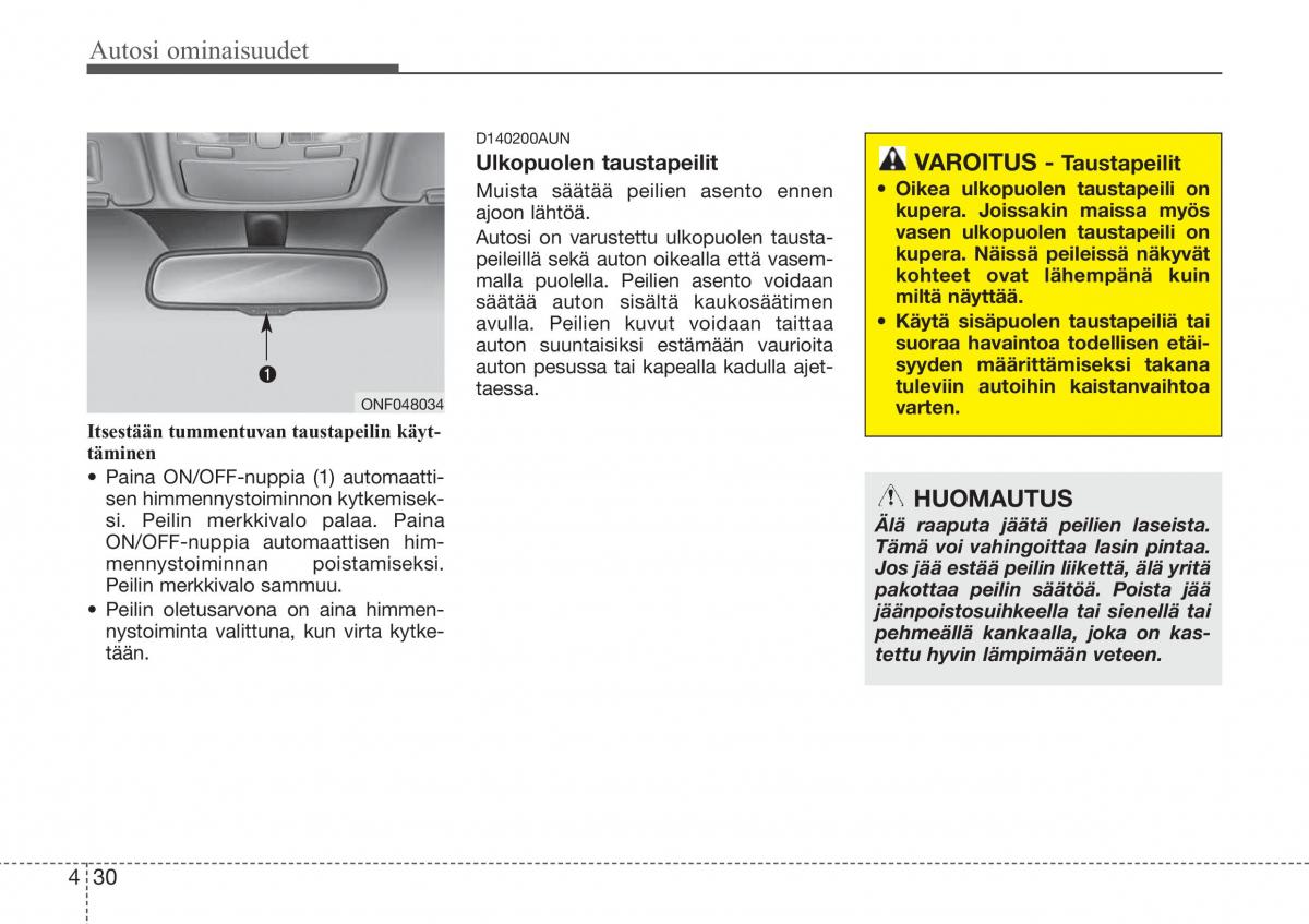 Hyundai Sonata NF V 5 omistajan kasikirja / page 109