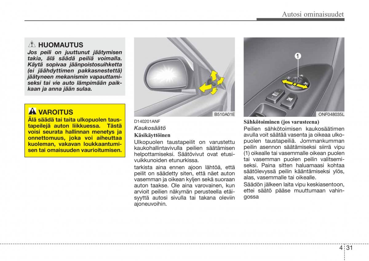 Hyundai Sonata NF V 5 omistajan kasikirja / page 110