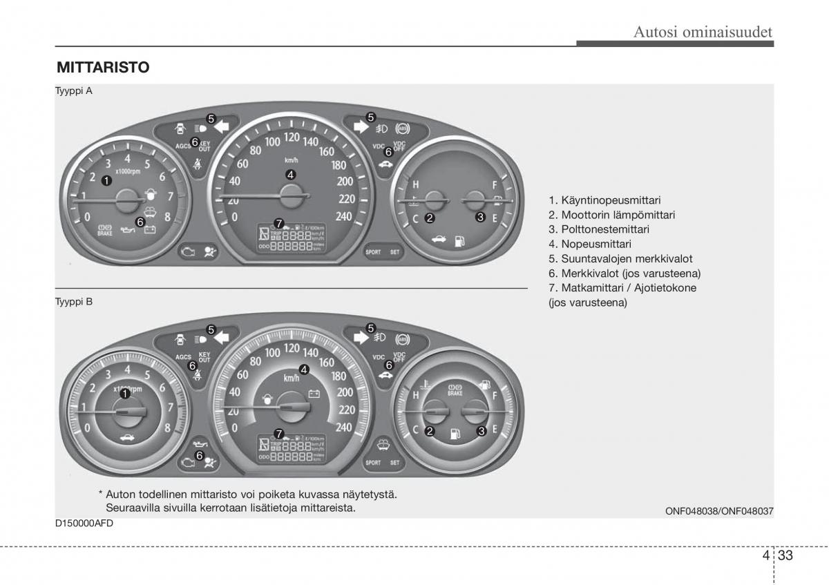 Hyundai Sonata NF V 5 omistajan kasikirja / page 112