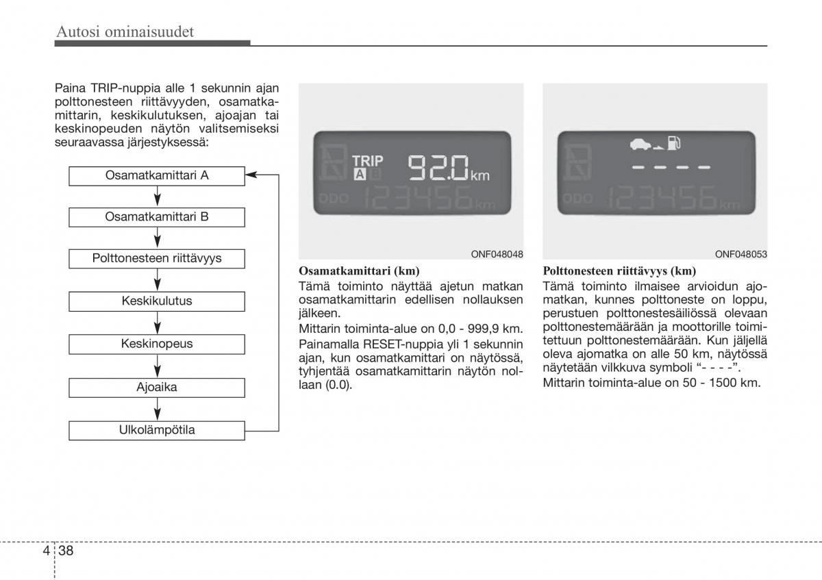 Hyundai Sonata NF V 5 omistajan kasikirja / page 117