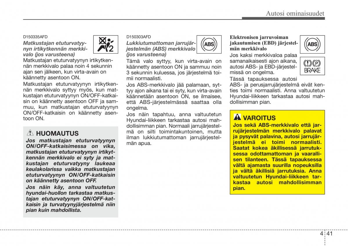 Hyundai Sonata NF V 5 omistajan kasikirja / page 120