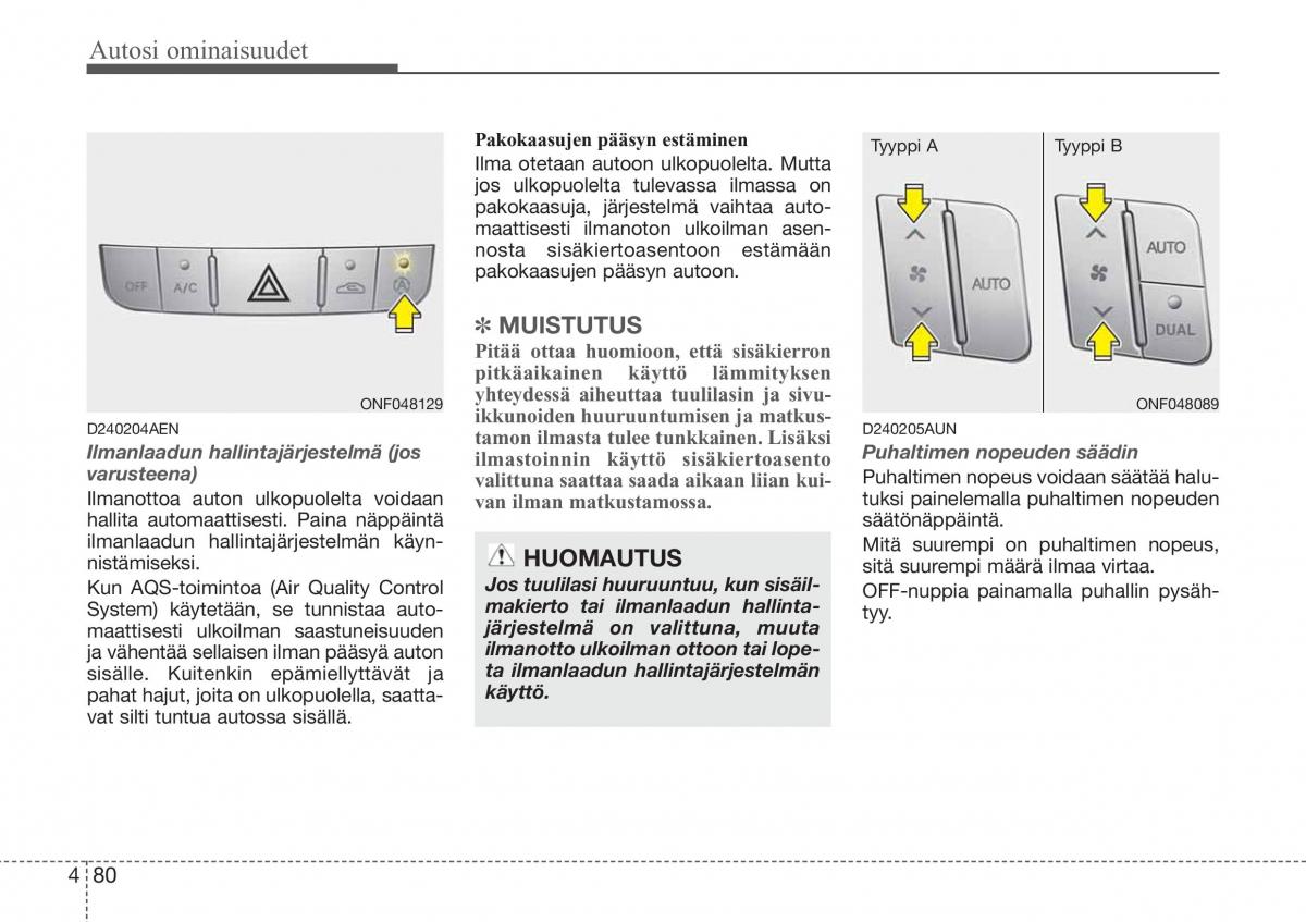 Hyundai Sonata NF V 5 omistajan kasikirja / page 159