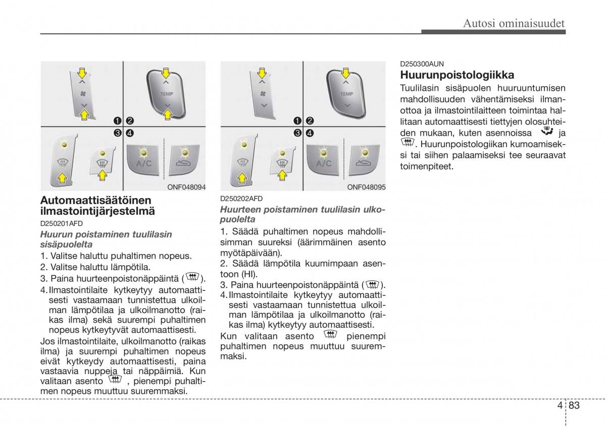 Hyundai Sonata NF V 5 omistajan kasikirja / page 162