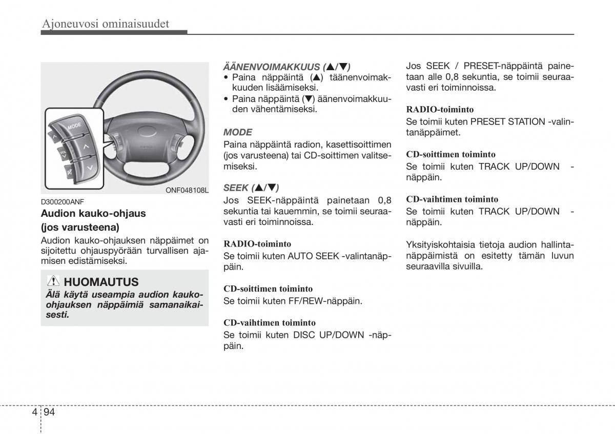 Hyundai Sonata NF V 5 omistajan kasikirja / page 173