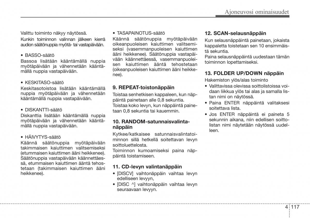 Hyundai Sonata NF V 5 omistajan kasikirja / page 196