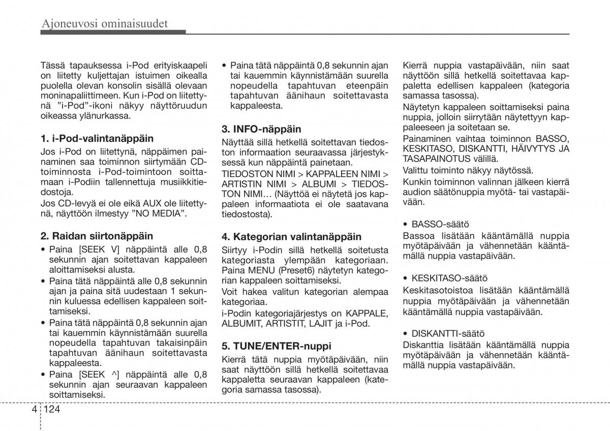 Hyundai Sonata NF V 5 omistajan kasikirja / page 203