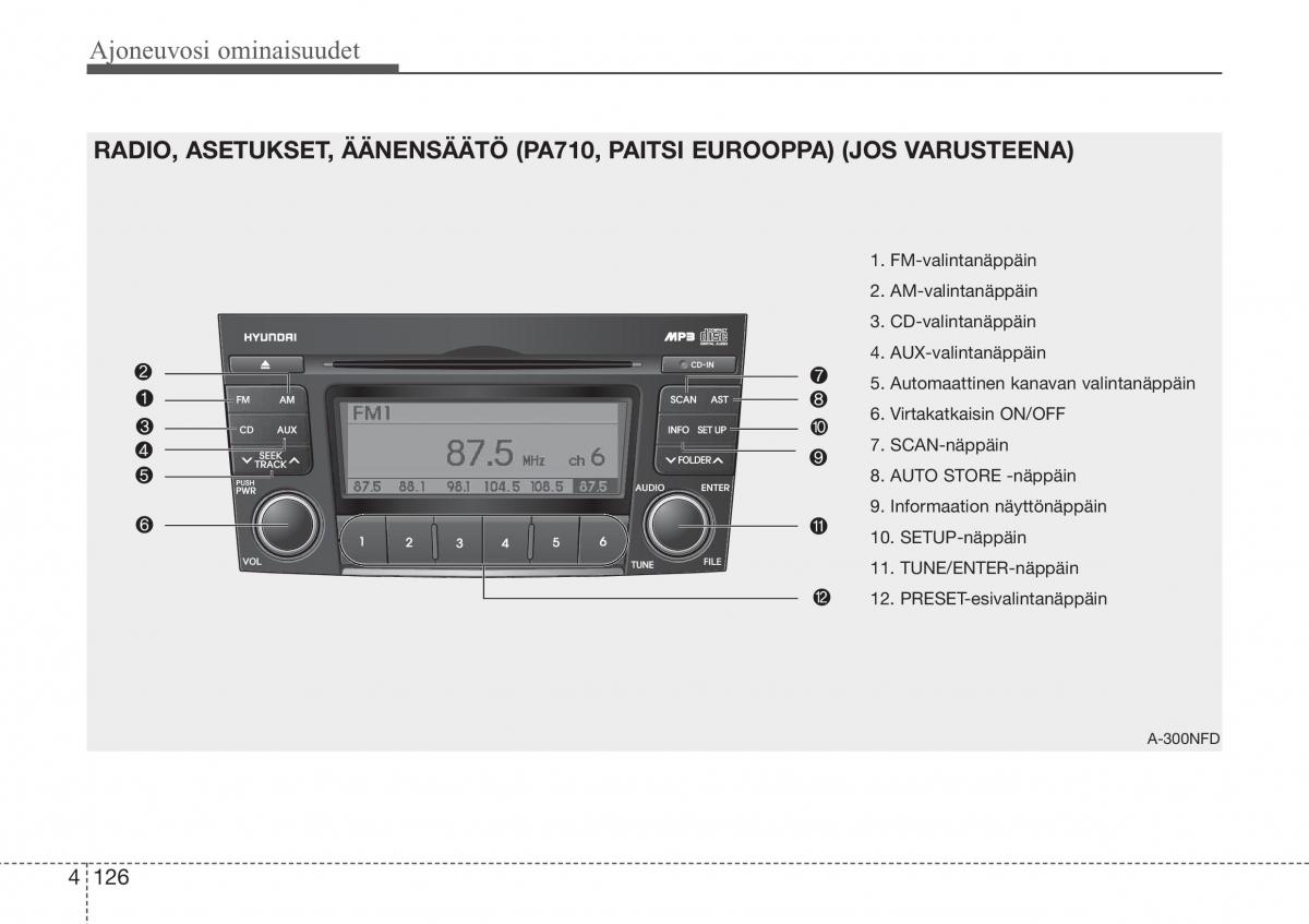 Hyundai Sonata NF V 5 omistajan kasikirja / page 205