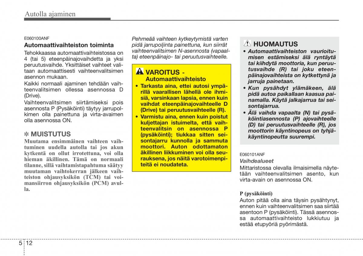 Hyundai Sonata NF V 5 omistajan kasikirja / page 245