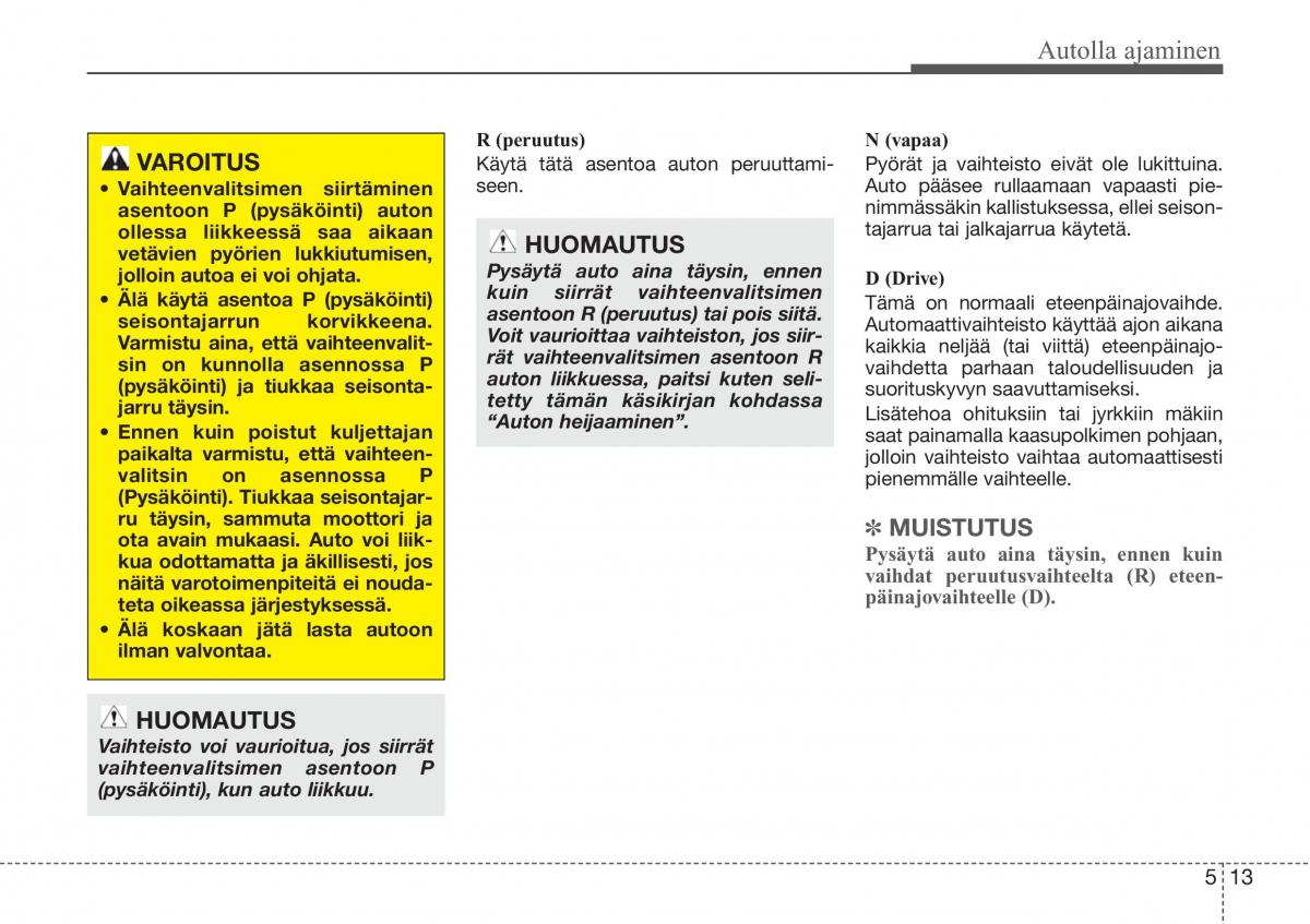 Hyundai Sonata NF V 5 omistajan kasikirja / page 246