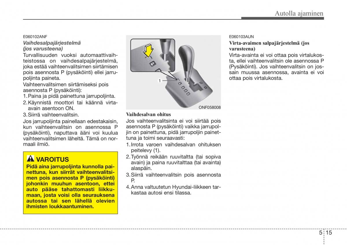 Hyundai Sonata NF V 5 omistajan kasikirja / page 248