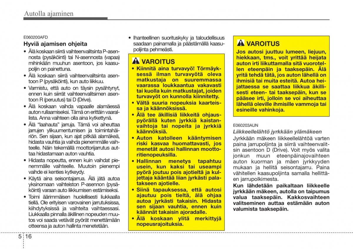 Hyundai Sonata NF V 5 omistajan kasikirja / page 249