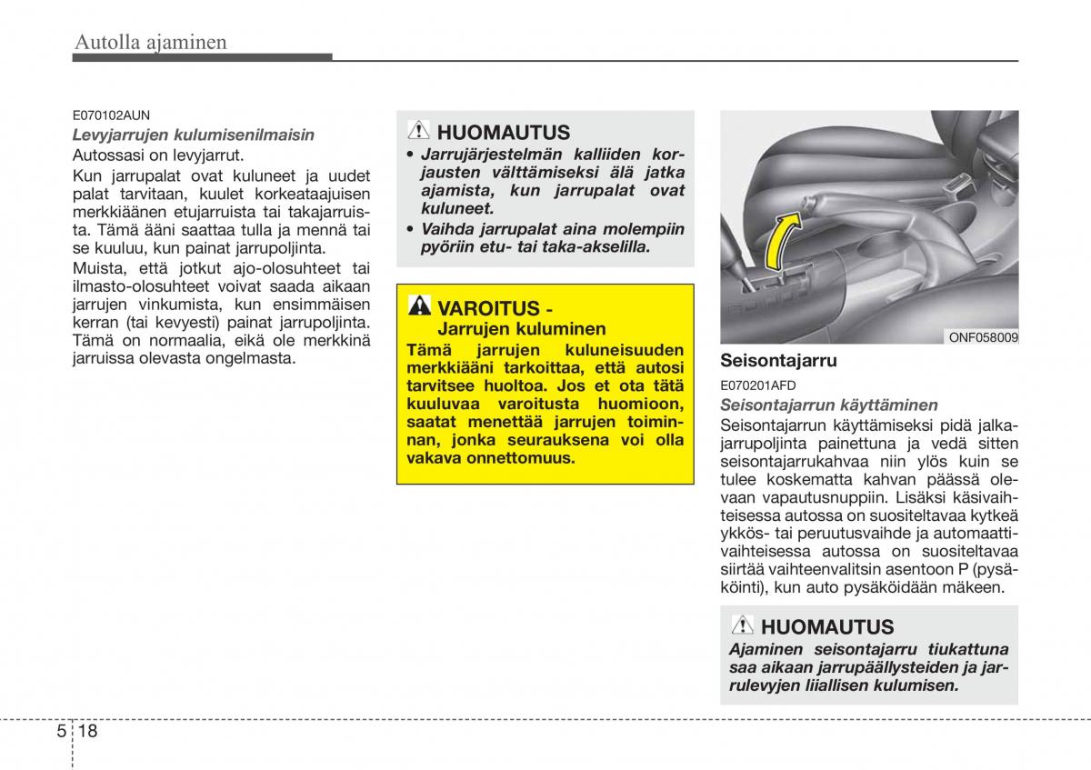 Hyundai Sonata NF V 5 omistajan kasikirja / page 251