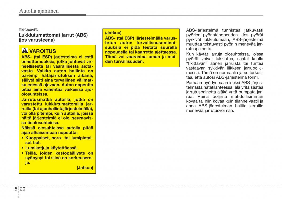 Hyundai Sonata NF V 5 omistajan kasikirja / page 253