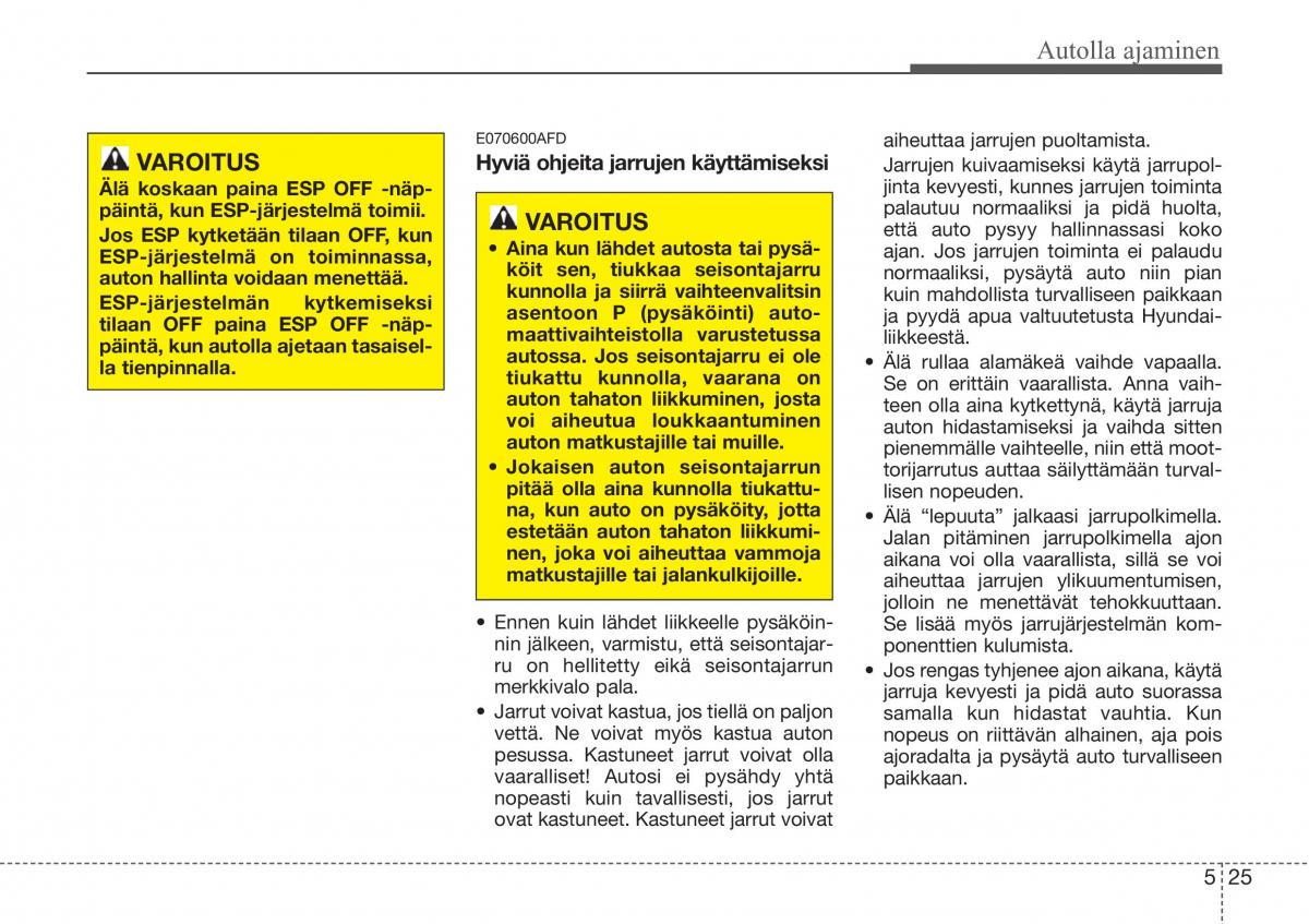 Hyundai Sonata NF V 5 omistajan kasikirja / page 258