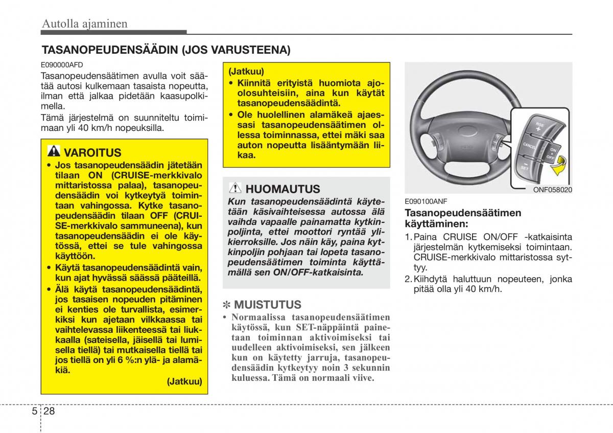 Hyundai Sonata NF V 5 omistajan kasikirja / page 261