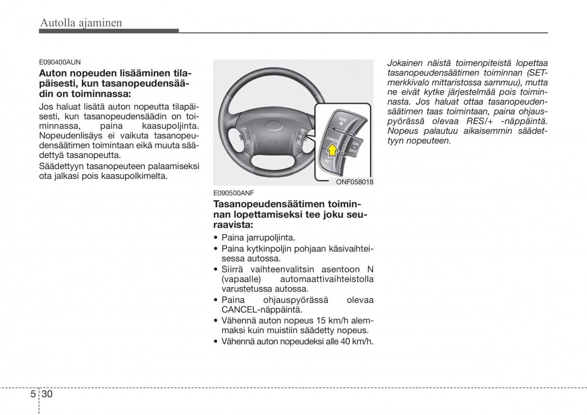 Hyundai Sonata NF V 5 omistajan kasikirja / page 263