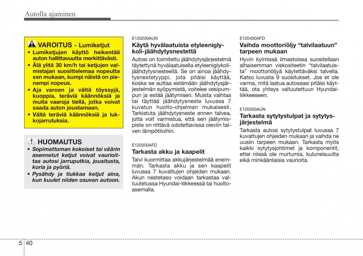 Hyundai Sonata NF V 5 omistajan kasikirja / page 273