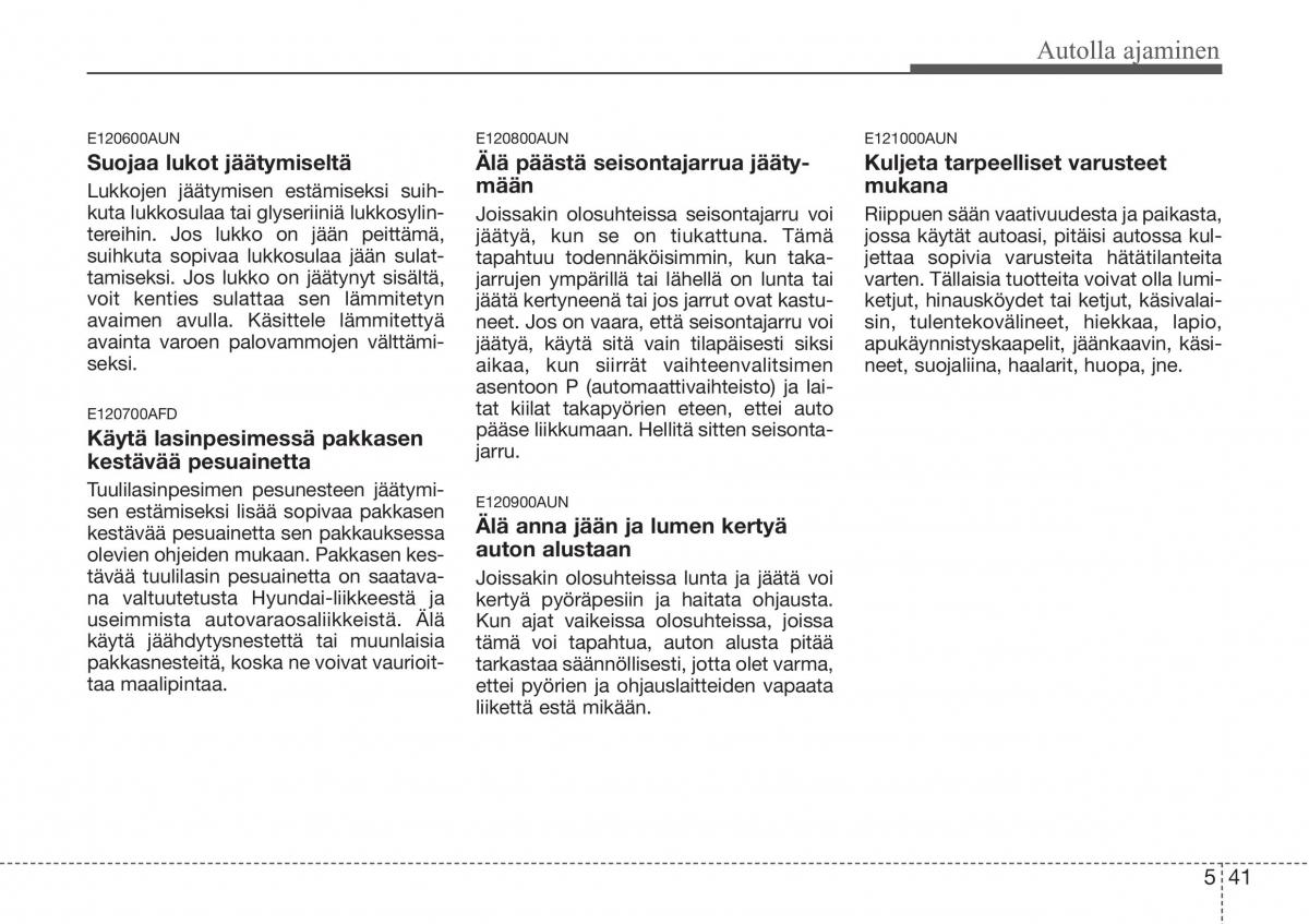 Hyundai Sonata NF V 5 omistajan kasikirja / page 274