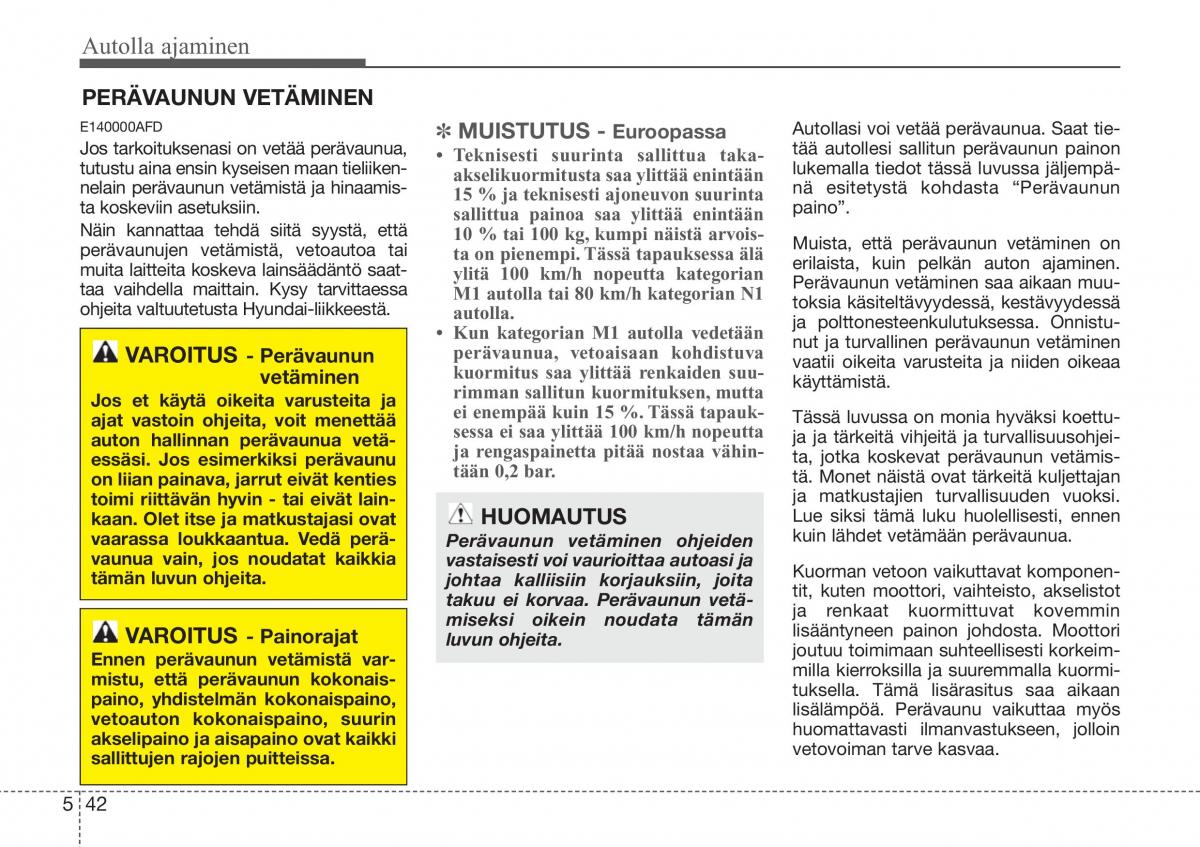 Hyundai Sonata NF V 5 omistajan kasikirja / page 275