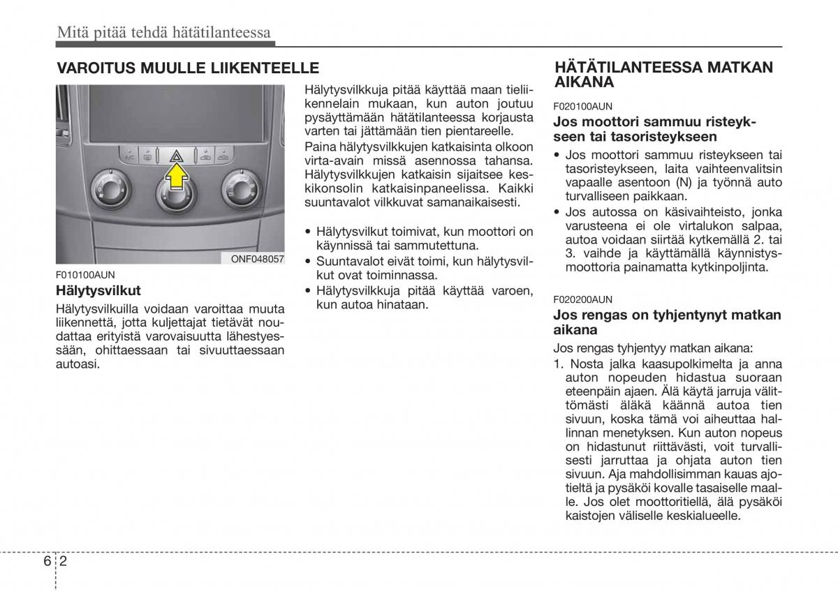 Hyundai Sonata NF V 5 omistajan kasikirja / page 285