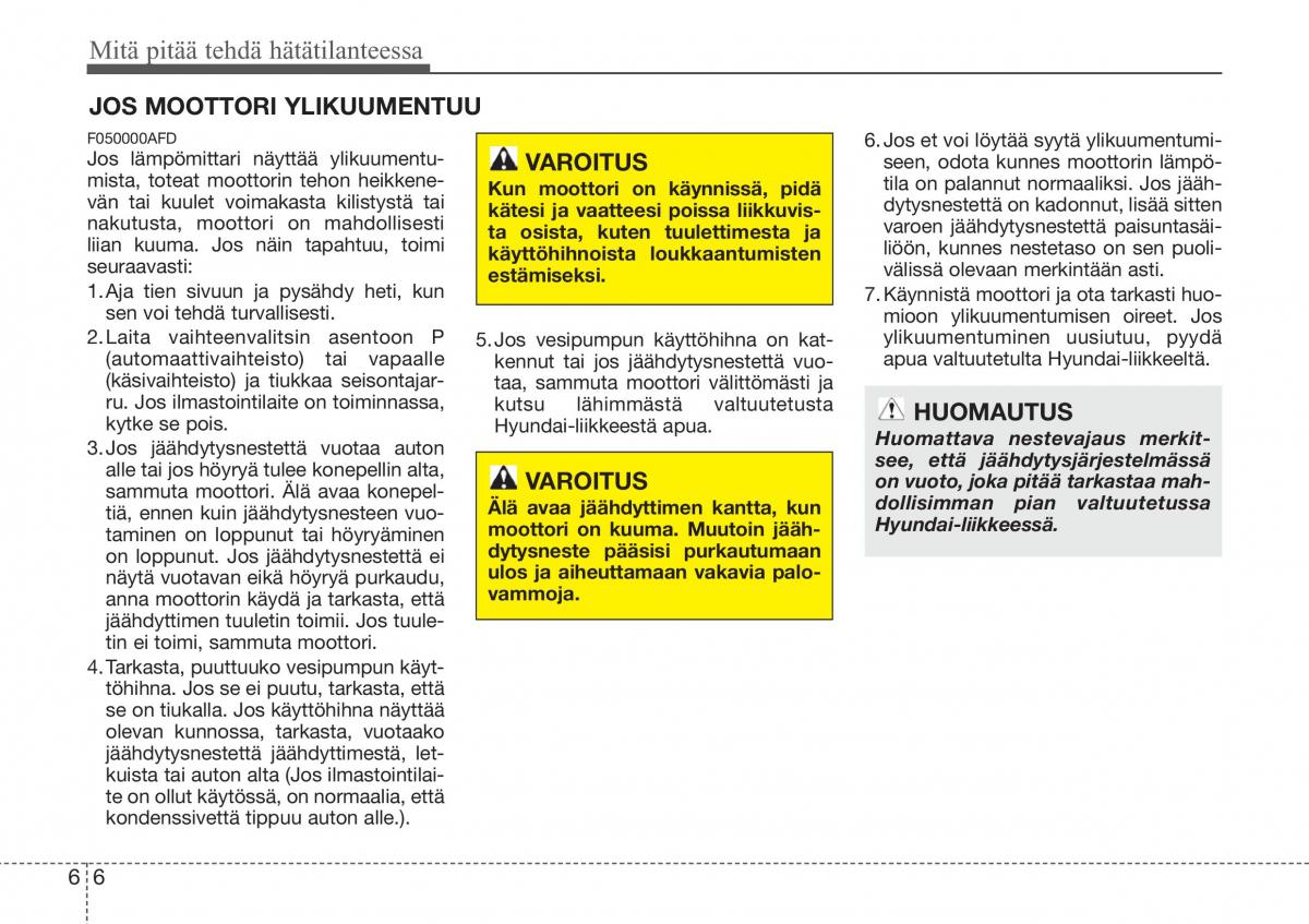 Hyundai Sonata NF V 5 omistajan kasikirja / page 289