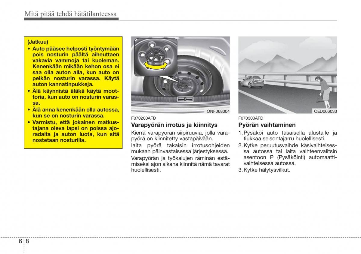 Hyundai Sonata NF V 5 omistajan kasikirja / page 291