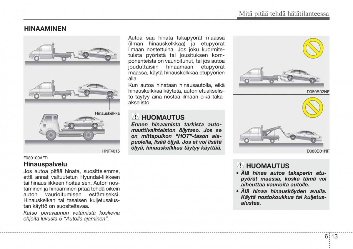 Hyundai Sonata NF V 5 omistajan kasikirja / page 296