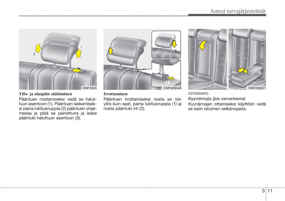 Hyundai Sonata NF V 5 omistajan kasikirja / page 32