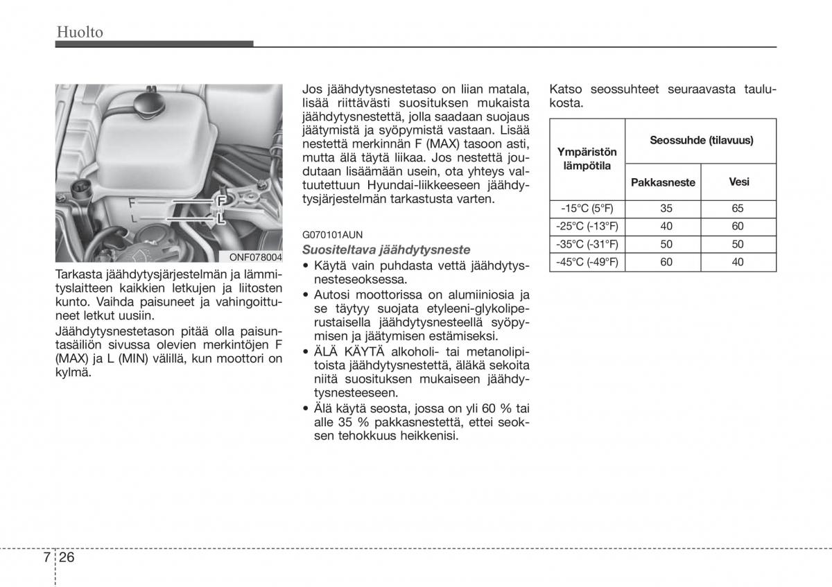 Hyundai Sonata NF V 5 omistajan kasikirja / page 327