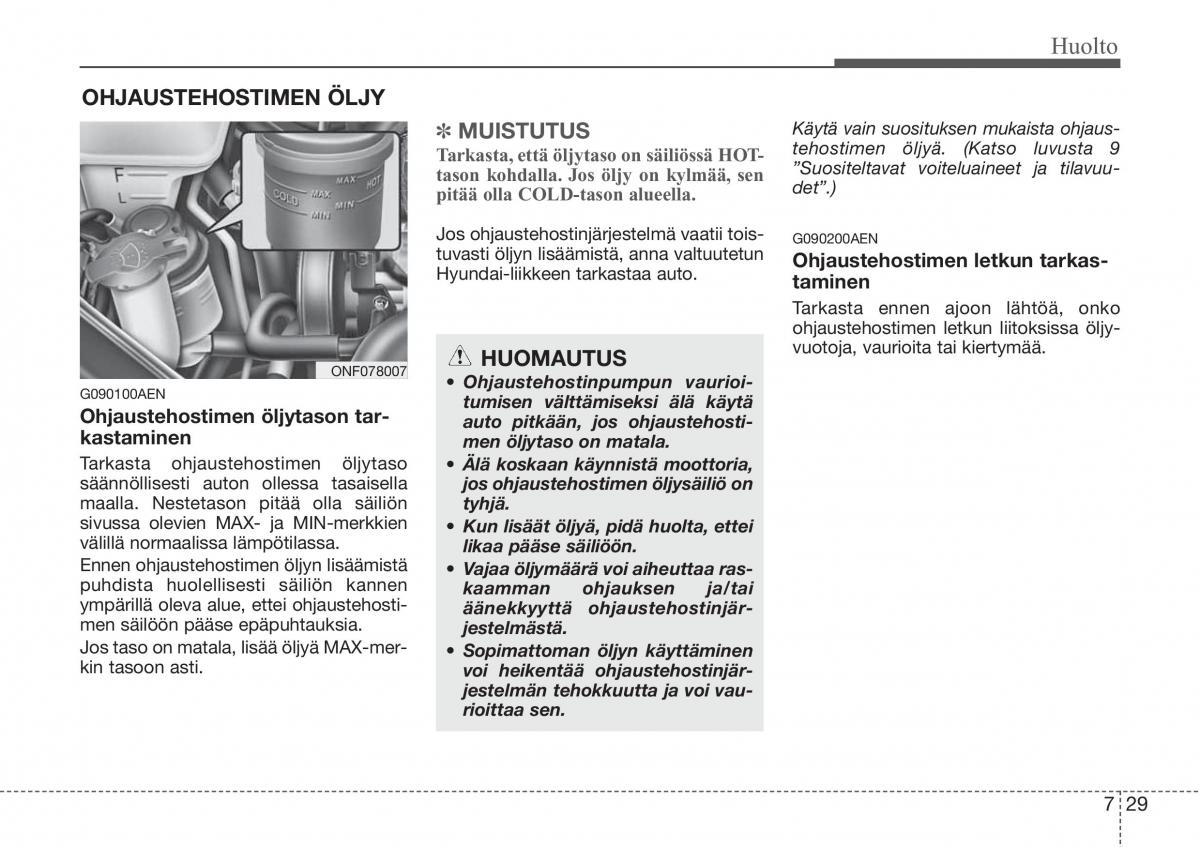 Hyundai Sonata NF V 5 omistajan kasikirja / page 330