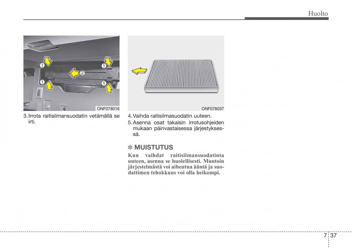 Hyundai Sonata NF V 5 omistajan kasikirja / page 338