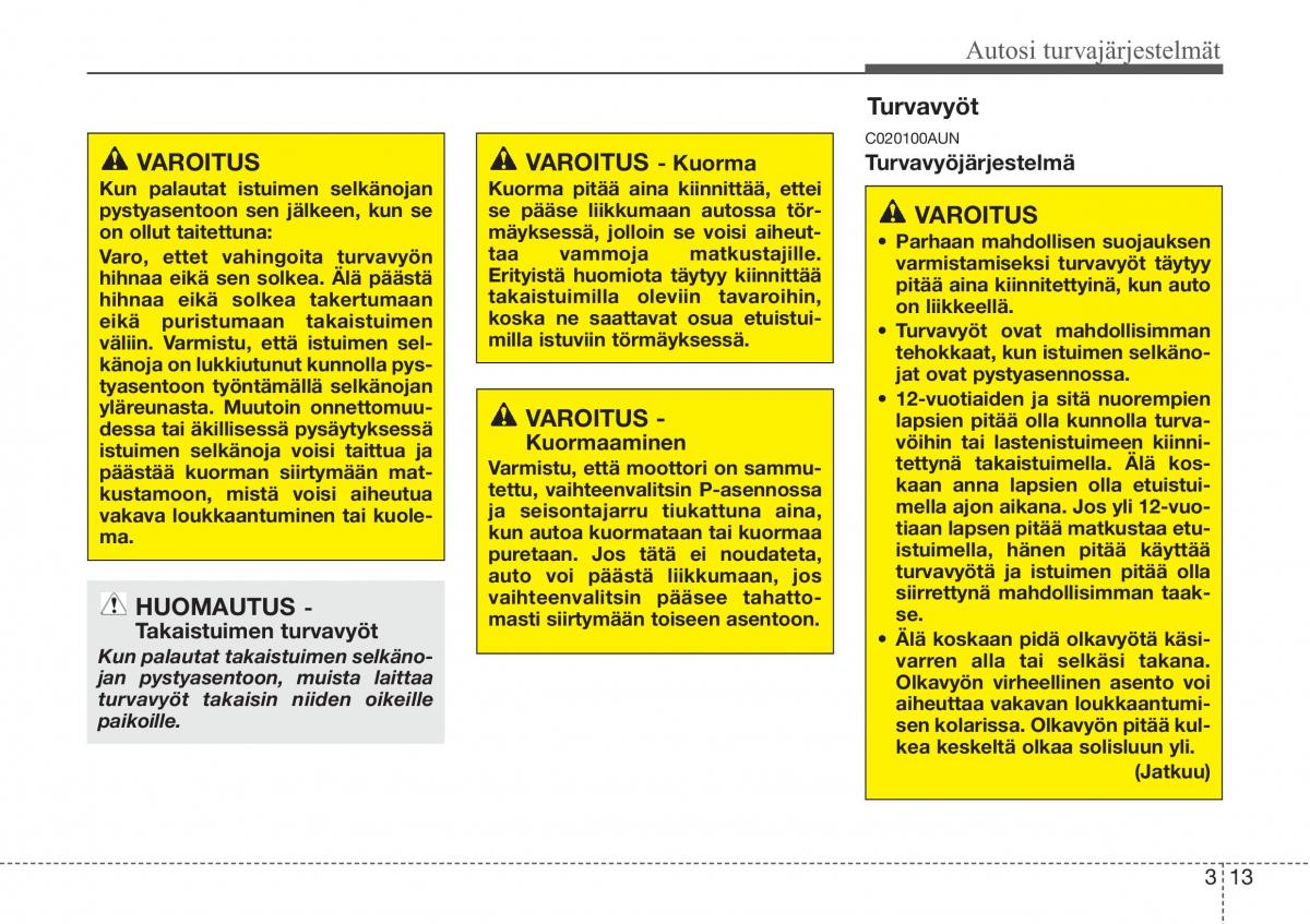 Hyundai Sonata NF V 5 omistajan kasikirja / page 34