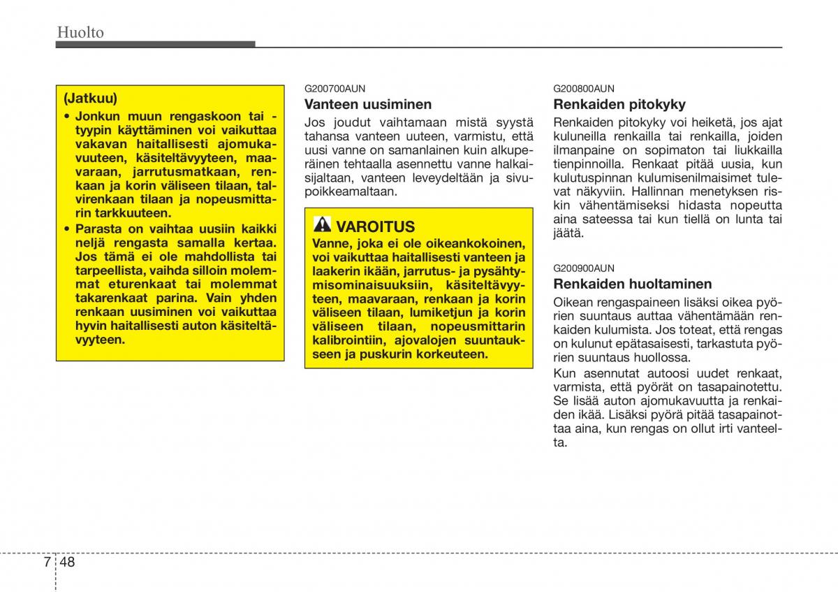 Hyundai Sonata NF V 5 omistajan kasikirja / page 349