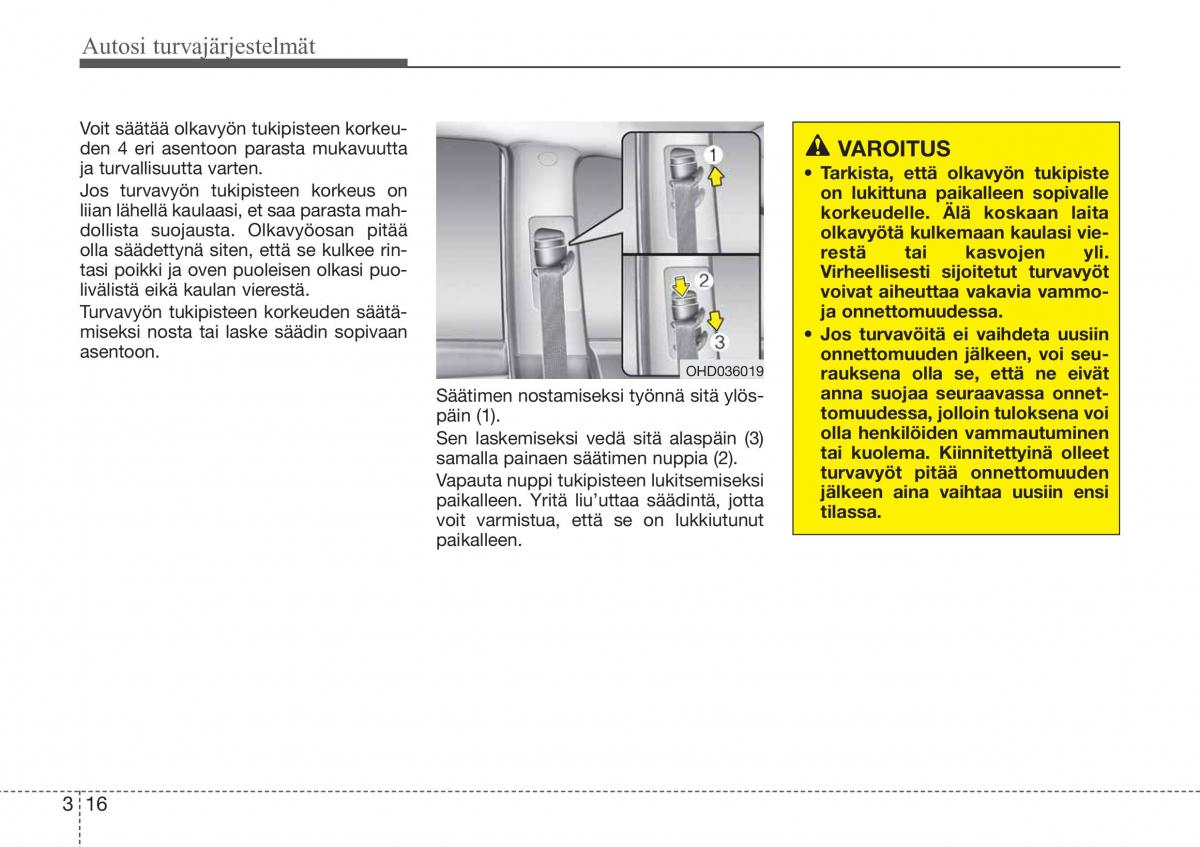 Hyundai Sonata NF V 5 omistajan kasikirja / page 37