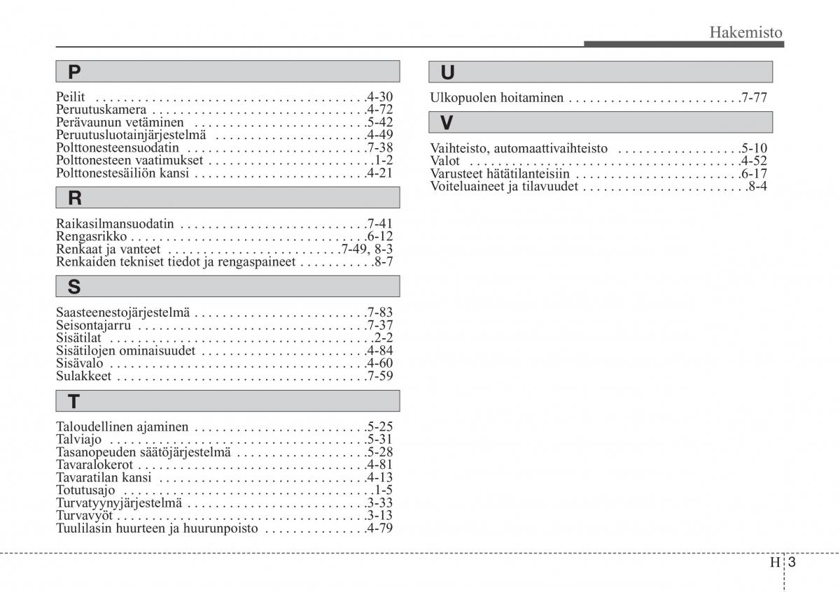 Hyundai Sonata NF V 5 omistajan kasikirja / page 392