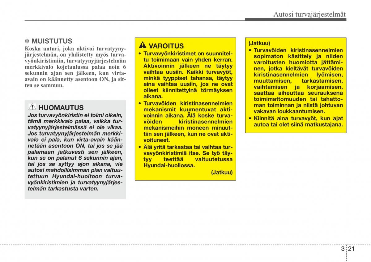 Hyundai Sonata NF V 5 omistajan kasikirja / page 42