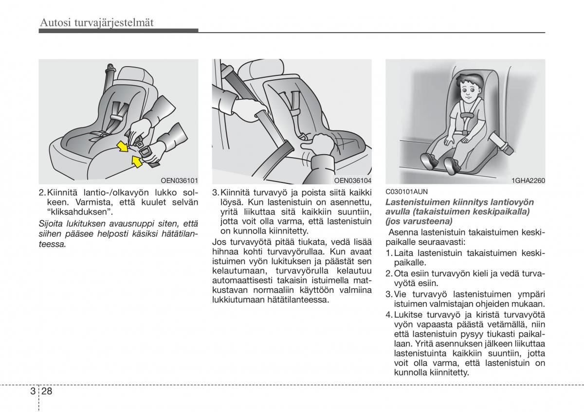 Hyundai Sonata NF V 5 omistajan kasikirja / page 49