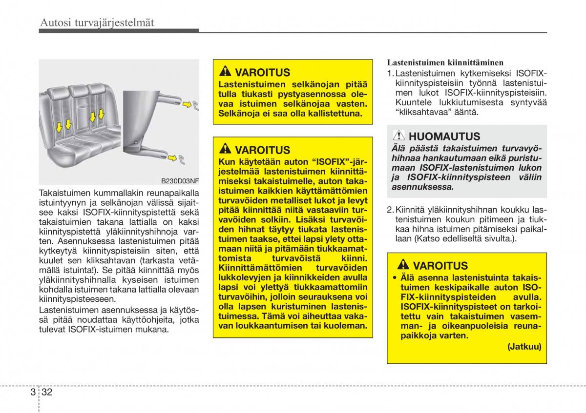 Hyundai Sonata NF V 5 omistajan kasikirja / page 53