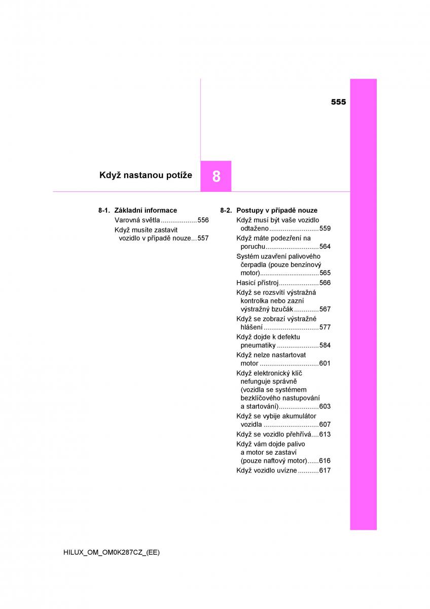 Toyota Hilux VIII 8 AN120 AN130 navod k obsludze / page 555