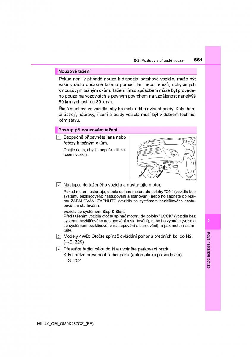 Toyota Hilux VIII 8 AN120 AN130 navod k obsludze / page 561