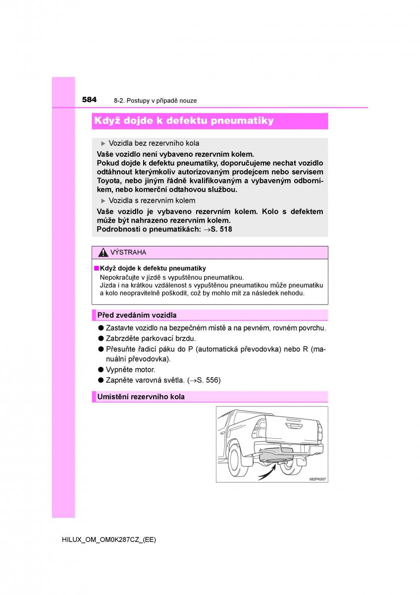 Toyota Hilux VIII 8 AN120 AN130 navod k obsludze / page 584