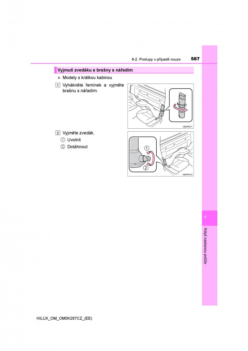 Toyota Hilux VIII 8 AN120 AN130 navod k obsludze / page 587