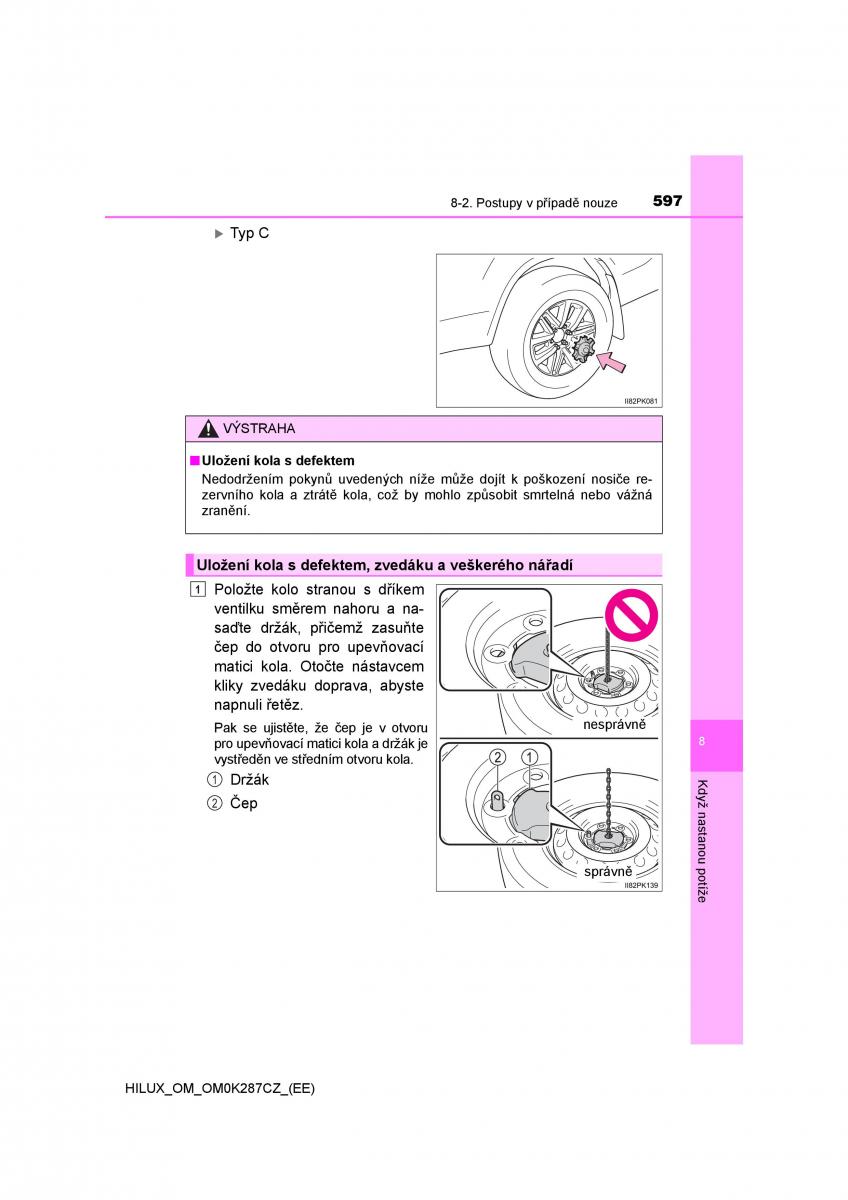 Toyota Hilux VIII 8 AN120 AN130 navod k obsludze / page 597