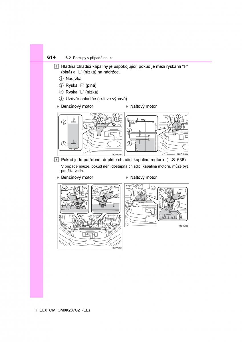 Toyota Hilux VIII 8 AN120 AN130 navod k obsludze / page 614