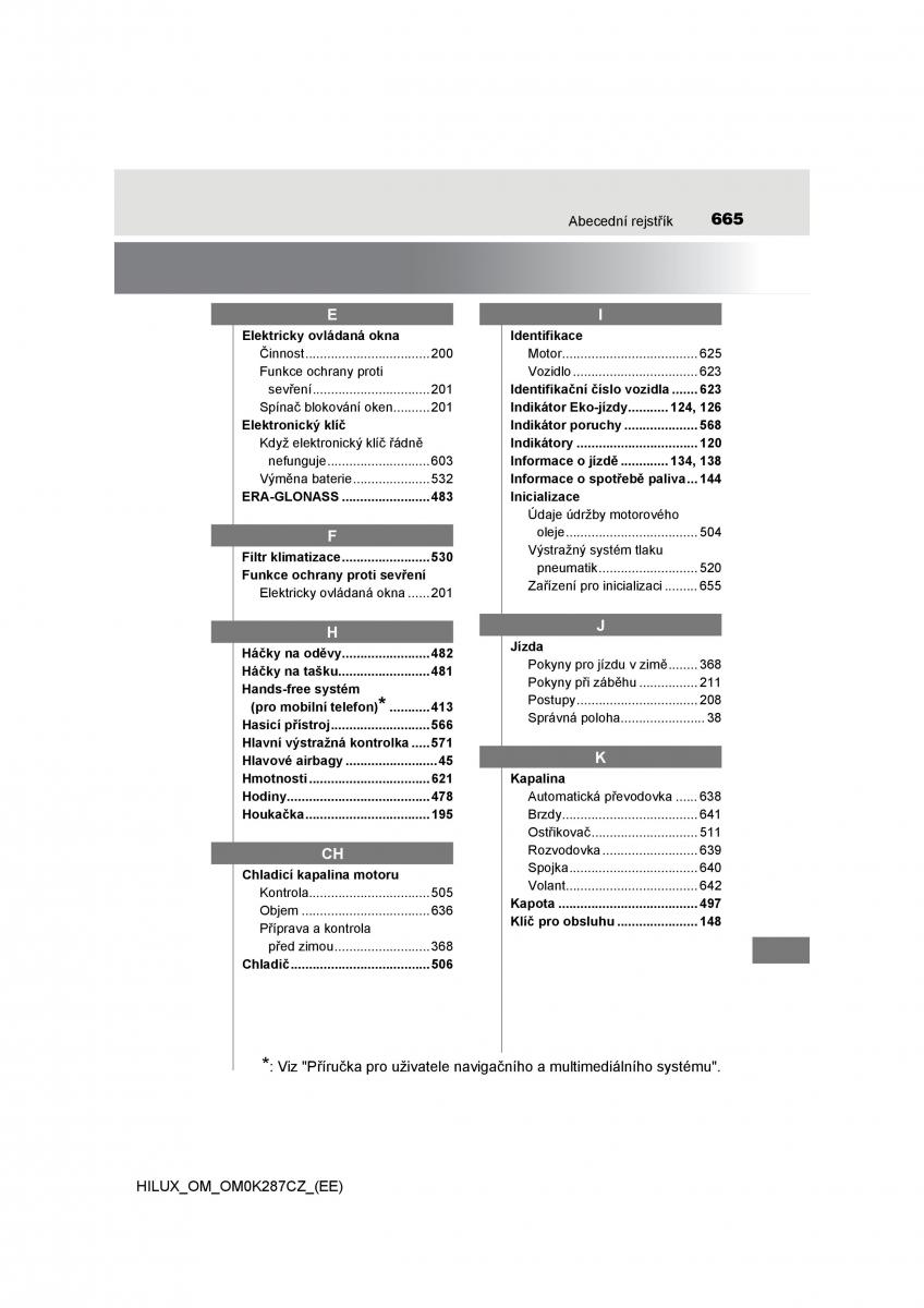 Toyota Hilux VIII 8 AN120 AN130 navod k obsludze / page 665