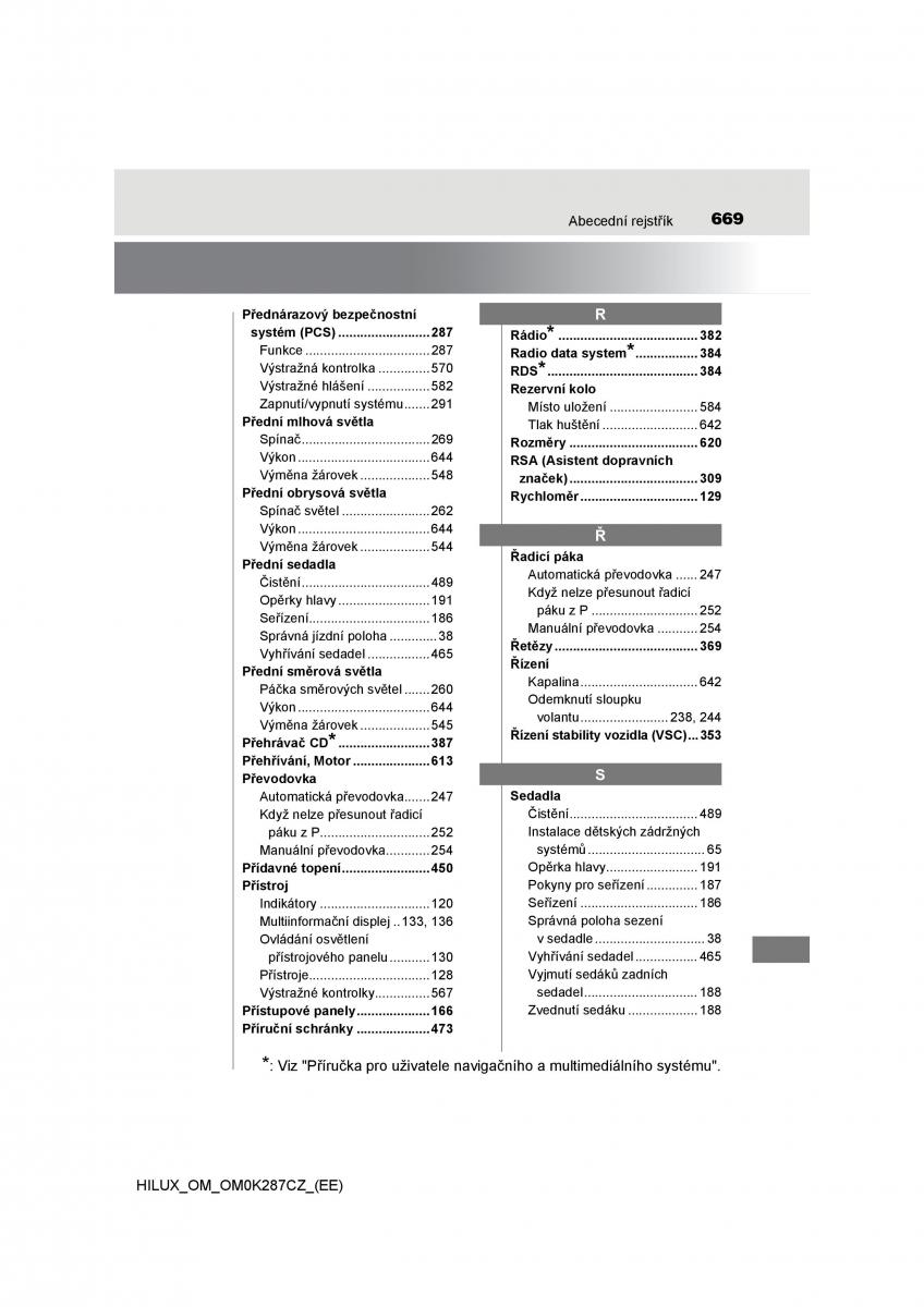 Toyota Hilux VIII 8 AN120 AN130 navod k obsludze / page 669