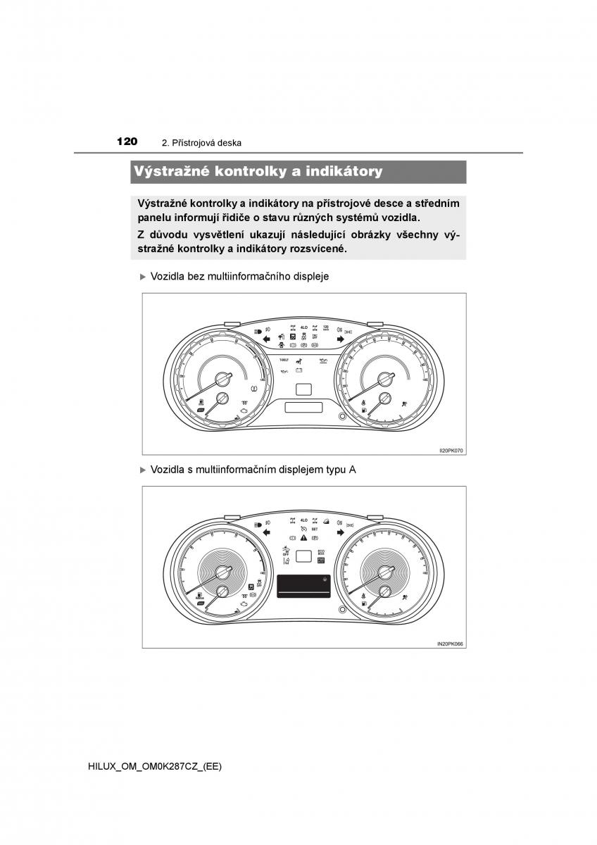 Toyota Hilux VIII 8 AN120 AN130 navod k obsludze / page 120