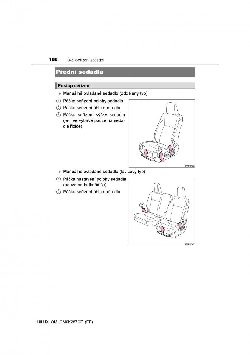 Toyota Hilux VIII 8 AN120 AN130 navod k obsludze / page 186